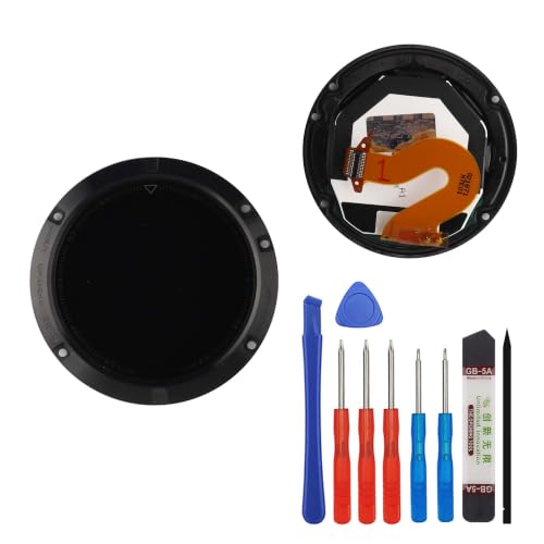 Écran pour Garmin Fenix 5 LCD tactile 1,2 pouce pièce réparation noire