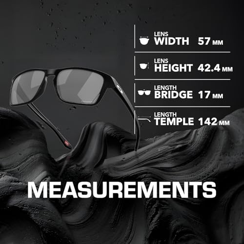Image of Oakley SYLAS OO9448 Rectangle Shape Sunglasses With Official Eyewear Kit | Men's Sunglasses