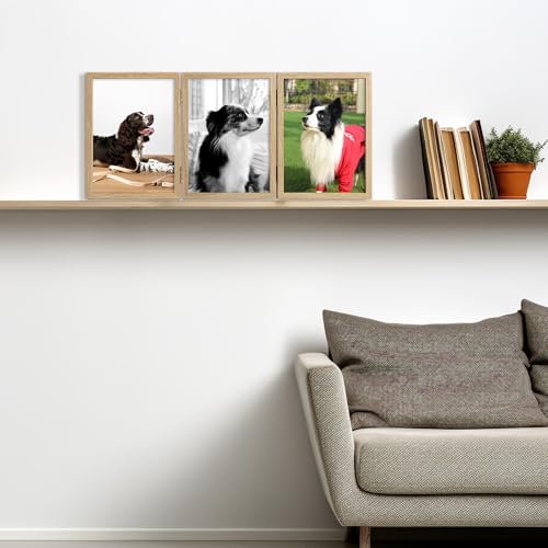 Cadre photo pliable triple vertical stable sans percer - 6