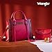Wrangler Tote Bag for Women Western Purse Top Handle Satchel Purse and Wallet Set 2Pcs Gift WG2-242HPK