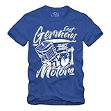  East German Motors - blau T-Shirt S-XXXXL Simson S51 (M)