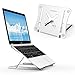 Produktbild Laptop Ständer, ANSGEC Laptopständer Aluminium Höhenverstellbar, Stabil, Wärmeableitung, rutschfest, Faltbar, Ergonomischer Notebookständer für MacBook Air/Pro, Lenovo HP Dell, 10-17" Laptops Tablet
