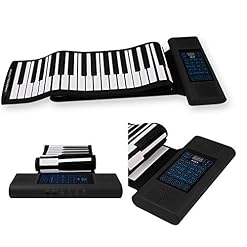 YONGCHY Main Piano Roll, Portable 88 Clés Rouleau Main électronique Clavier, Piano Multifonction Silicone Clavier électronique, Deux Haut-parleurs Bluetooth, Convient pour Les Enfants et Begainners - Les Beatles, Paul McCartney, John Lennon, RIngo Starr, George Harrison