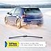 5 PLUS® 13 Inch Rear Wiper Blade Replacement for Volkswagen Golf V VI Variant 2014-2006 Jetta 2014-2009 Rabbit 2009-2006 Tiguan 2015-2009 Touareg 2010-2004 BACK Windshield Wiper Blade (13-G)