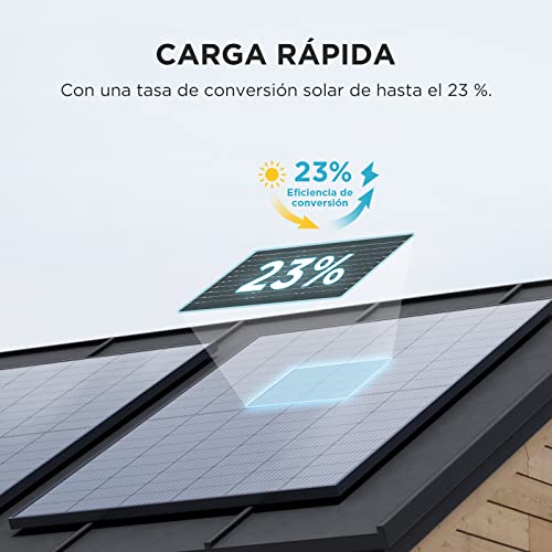 Miniatura 2 de Energía Fotovoltaica De Módulo Solar De Alta Eficiencia Monocristalino En Panel Solar Rígido De 400w 2 Ecoflow Para El Hogar, Casas Rodantes, Estructuras Sin Conexión A La Red Compatibles