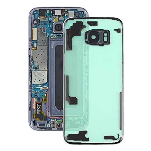 Spart byte av delar Transparent Batteri Baksida med linsskyddet för Samsung Galaxy S7 Edge / G9350 / G935F / G935A / G935V (Color : Transparent)