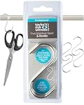 Heavy-Duty Stainless Steel S-Shaped Kitchen Storage Hooks – 9cm x 4mm Extra Strong, Durable & Easy-Clean Hanging Solution For Kitchen, Bathroom, Garden, Shed, Garage. For Commercial Or Home Use.
