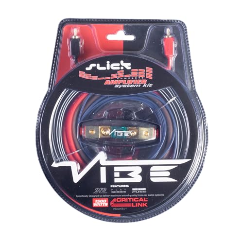 VIBE Audio Slick Verstärker-Verkabelungssatz 8 AWG, VSAWK8-V1