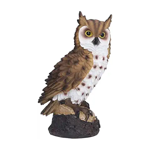 Figurine de Hibou en Résine Hztyyier Cover
