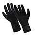 Ldbuejiaja Water Gloves 5mm Neoprene Five Finger Gloves Warm Wetsuit Winter Gloves with Adjustable Waist Strap for Scubas Diving