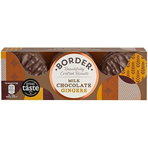 Border Milk Chocolate Ginger Biscuits 150g Pack Cover