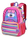 Bolsa Bubu e as Corujinhas Mochila de Costas Escolar Rosa Meninas
