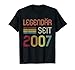 15. Geburtstag Legendär Seit 2007 Geschenk T-Shirt