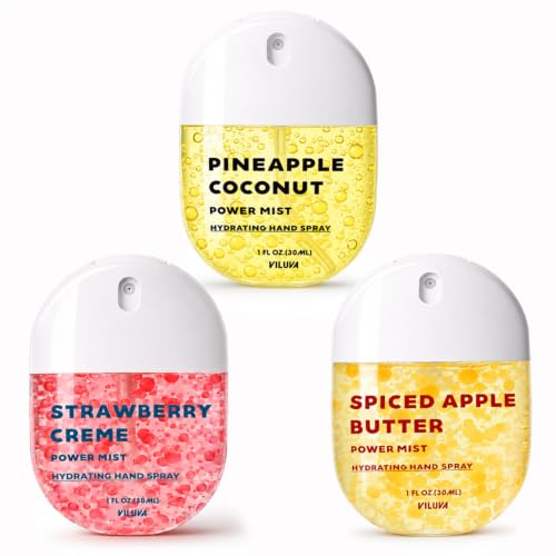 VENOBOBO Hydrating Hand Sanitizer Spray Travel Size (Triple Fruity Flavor)
