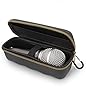CASEMATIX Single Microphone Case – Fits Shure SM58, SM48 & Dynamic Handheld Wired Microphones up to 6.75” – Ultra-Compact Carry Case for Vocal, Singing & Stage Mics #4