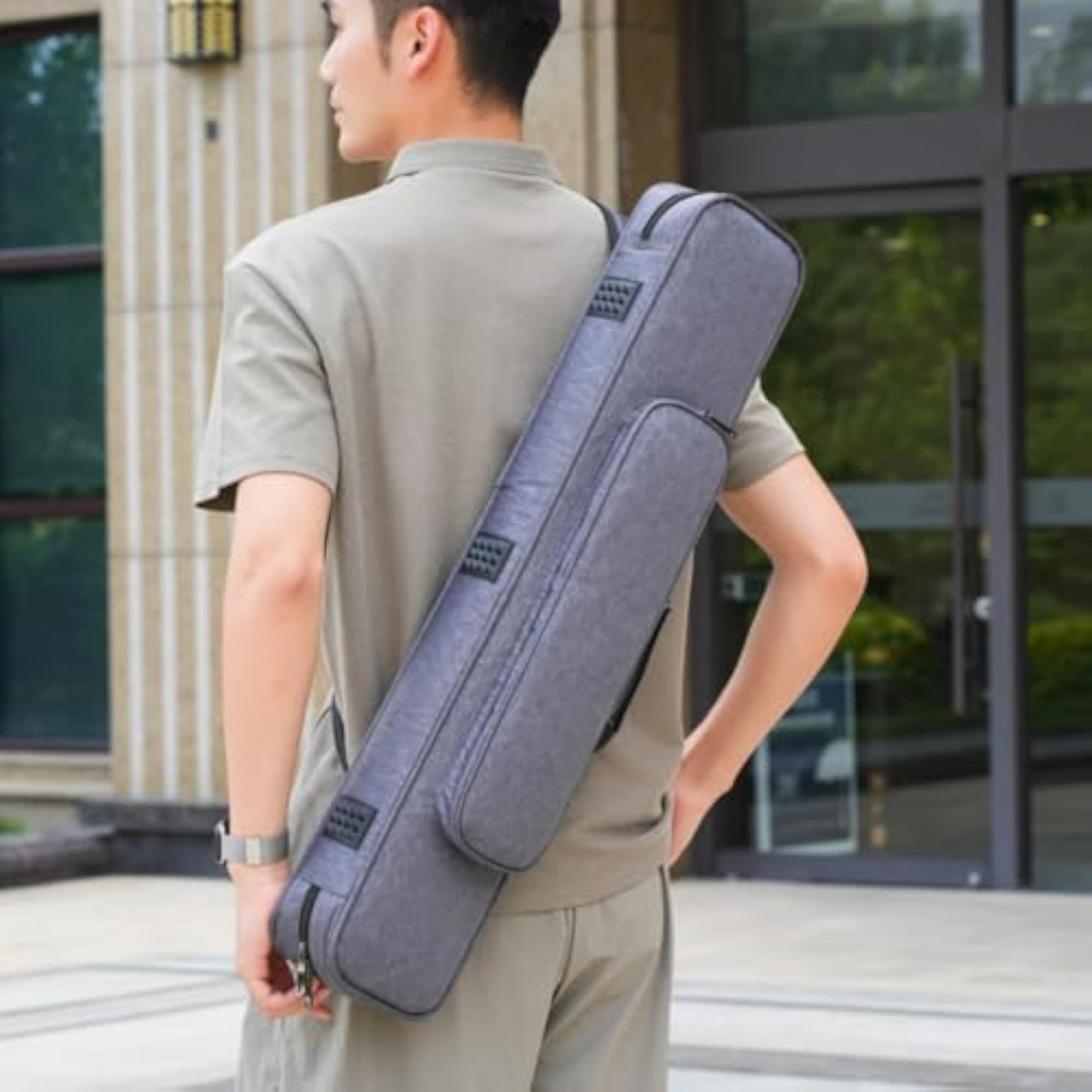 Shock-Absorbing Flute Carrying Bag, Padded Gig Bag