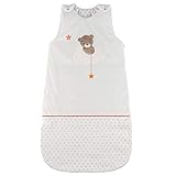 Saco de dormir suave y confortable para bebés, Con lindo motivo del Oso Basile, TOG 1.9: Ideal para temperaturas de 18 a 21°C, Para un ambiente de descanso confortable y agradable