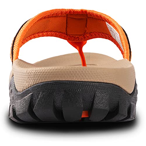 Dudhuh Flip Flops For Men Arch Support Relaxed Indoor And Outdoor Beach Slippers Comfort Men’s Sports Sandals #TOP6