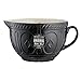 Mason Cash Colour Chip Resistant Earthenware Batter Mixing Bowl-Black, Ceramic 26 x 19.7 x 13 cm