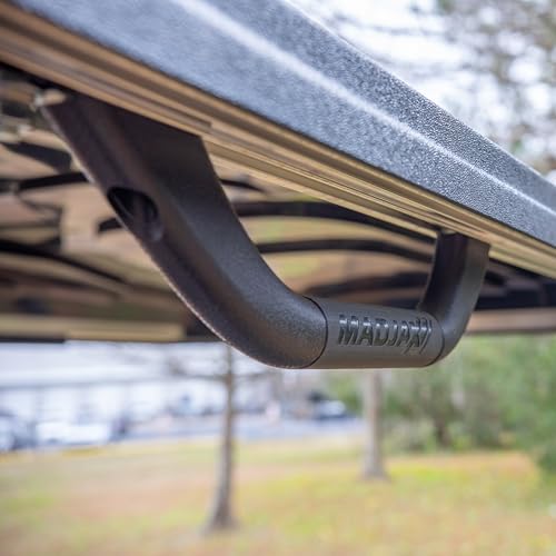 MADJAX Universal Golf Cart Hard Grab Handle | Automotive Style Black Sturdy Rubber Finish | Compatible with Club Car, EZGO, Yamaha, XSeries with RedDot Versa Triple Track Tops by MADJAX - Used condition - Image 5