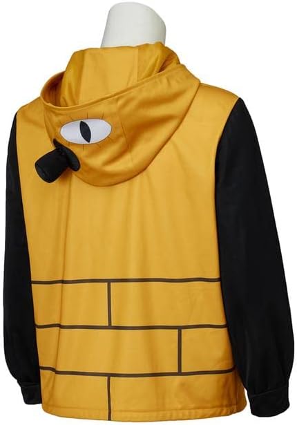 MyheroCos Yellow Zipper Jacket Men's Hoodie Sweatshirt - Image 6