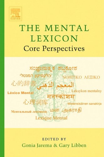 Buy The Mental Lexicon: Core Perspectives — BookShops.in