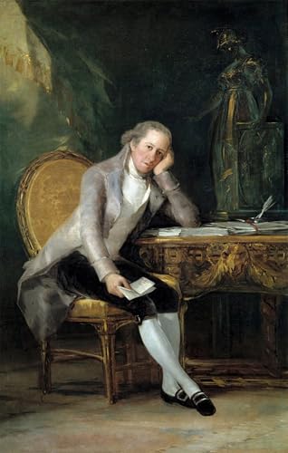 Lienzo de Jovellanos por Goya: decoración elegante y artística para paredes de dormitorio