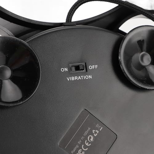 Jectse PC Flight Game Joystick, Wired Flight Stick with Vibration Function for PC Computer Laptop, Compatible with 7 8 10 11, 4 Axes 12 Buttons Acceleration Valve, Easy Plug and Play - Image 7