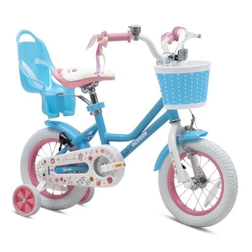 Image of ACEGER Kids Bike for Ages 2-12 Years Old Boys Girls and Toddler, 12 14 16 18 Inch Children Bicycle with Training Wheels, 20 Inch Bike with Kickstand, Multiple Colors.