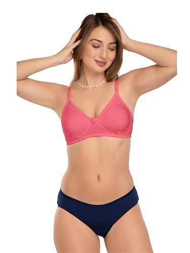 Image of Daisy DEE Women's Cotton Seamless Non-Padded Non-Wired Full Coverage T-Shirt Bra NLBLA