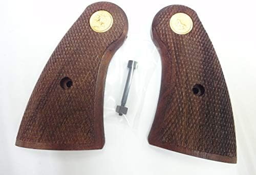 Mule CAW Tanaka Colt Python Service Size Wood Grip Handgun Weight with Grip Screw