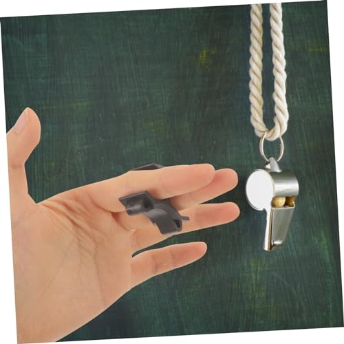 Clip para silbato con dedo para árbitro, plástico miniatura 5