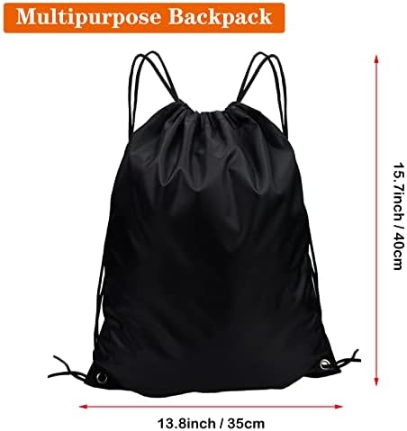Sport Drawstring Bag Swimming Backpack Gym PE Bag for School Beach Sport Holidays Travel