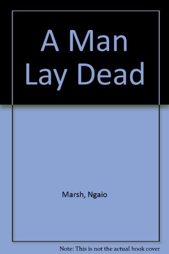 Man Lay Dead/A 0425143198 Book Cover