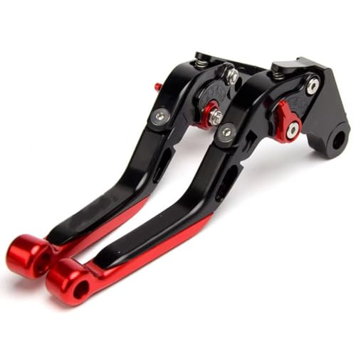 �N���b�`�u���[�L���o�[ Compatible With Yamaha For TMAX530 For SX For DX 2017 2018 2019 CNC�A���~�n���h�� �I�[�g�o�C�܂肽���ݎ������u���[�L�N���b�`���o�[�ɑΉ�(Red)