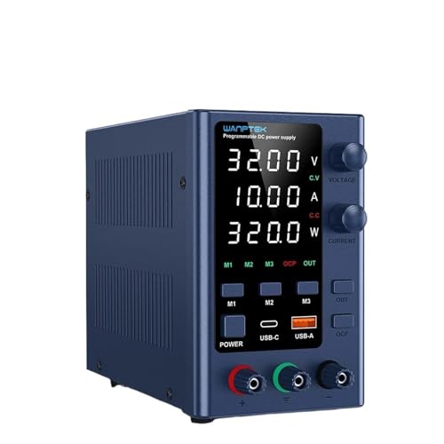 USB�}���[�d�Ή��d���d�������\�Ȏ������pDC�d��(0-32V 0-10A-3)