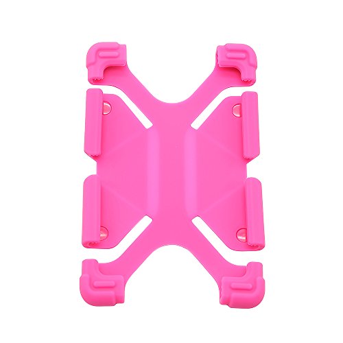 Chinfai Universal 8 Inch Tablet Case, Silicone Protective Cover 7.9"-9" For Galaxy Tab 4/A/S2/E 8.0, F I R E Hd 8/Hdx, Ipad Mini 1/2/3/4/5, At&T/Verizon/Alcatel 8" Tablet, Rose #TOP6