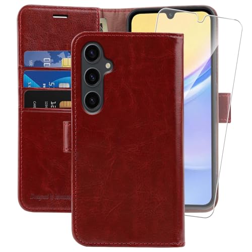 Étui Galaxy A16 en vin rouge idéal pour vos sorties de week-end