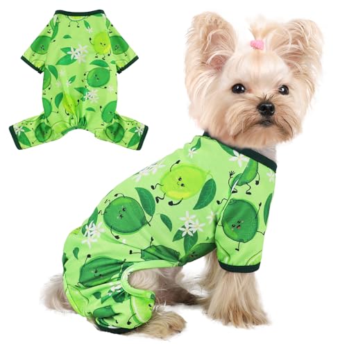 Pyjama pour chiens extensible vêtement doux pour chiot de taille mini - 2