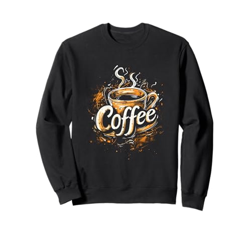 Tasse à café avec une explosion d'espresso aromatique et de Sweatshirt