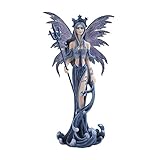 StealStreet SS-G-91200 Fairy Collection Blue Pixie Desk Decoration Figurine Collectible Decor