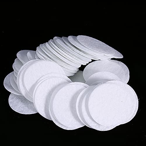 Microdermabrasion Filter, 100Pcs Microdermabrasion Cotton Filters Replacement Round Filtering Pad Facial Vacuum Filters Accesories For Beauty Machine (40Mm) #TOP7