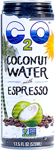 C2O Pure Coconut Water With Espresso | Plant Based | Non-Gmo | Dairy Free | Essential Electrolytes | 17.5 Fl Oz (Pack Of 1) #TOP13