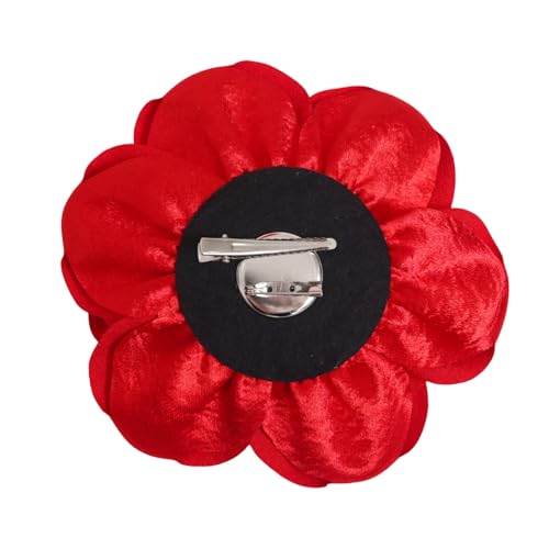 Set of 2 Shiny Satin Sash Waist Belt Large Rose Flower Brooch Charming Pin for Woman Clothes Party Dance Travel Dress2