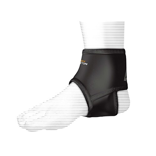 Shock Doctor Ankle Sleeve with Compression Fit (Black)