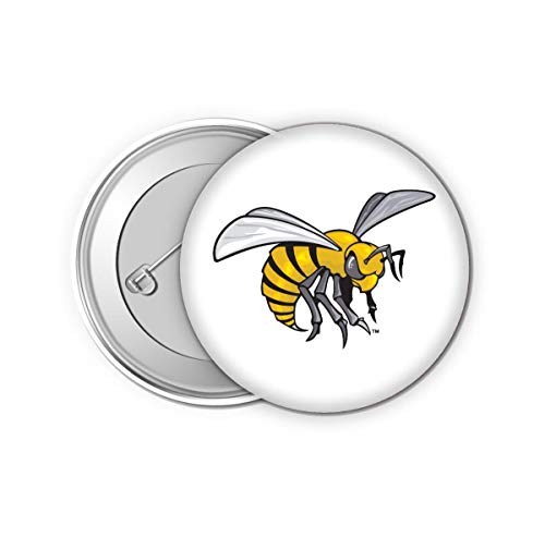 Alabama State University Small 1-Inch Button Pin 4 Pack Officially Licensed Collegiate Product