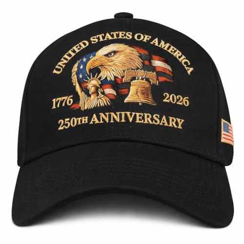 Image of USA Flag Hat American Flag Embroidered Patriotism On Display Comfortable Adjustable One Size Fits Most