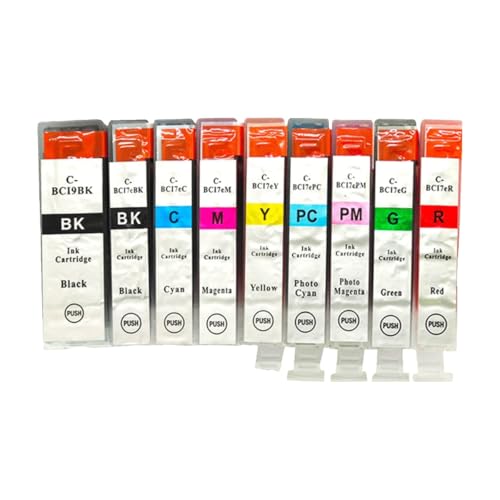 Cartouche BCI-9PGBK anti-bavure pour réparer l'impression noire sur iP4200 iX5000