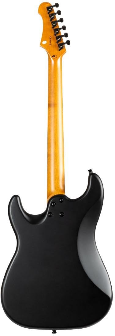 JET Guitars JS400 - Chitarra elettrica opaca, colore: Nero