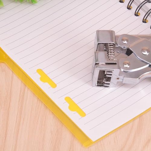 Heavy Duty Steel Handheld T Slot Shape Hole Punch, Airplane Euro Slot Punch T-Hook Clamp Pliers Cutter ID Punching, Ideal for DIY Handmade Crafts Utensils by Ragyzity - Image 6